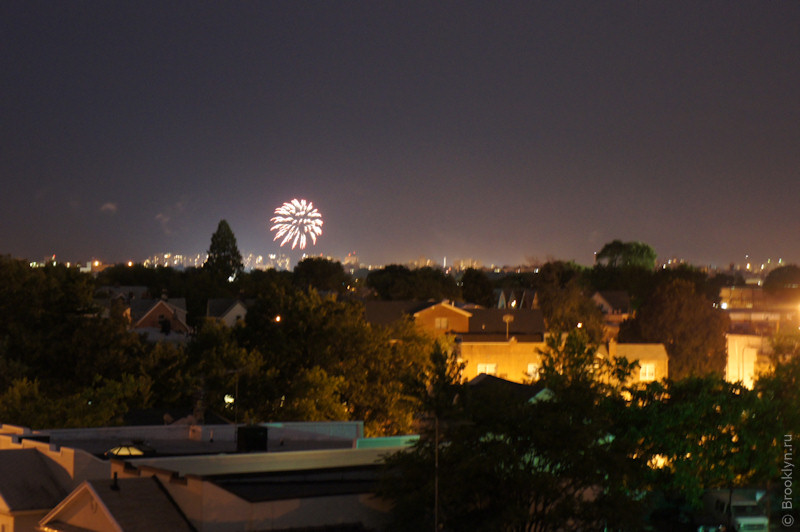 Fireworks in Brooklyn, New York 2011