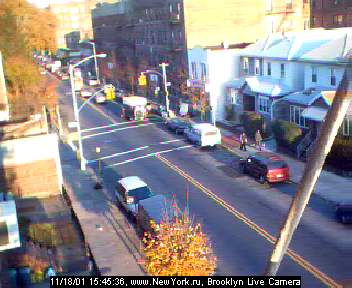 Brooklyn Webcam image, November 2001 Brooklyn Webcam image, November 2001